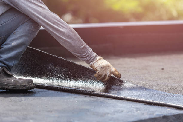 Professional Exterior Waterproofing technician working in Allenhurst, NJ